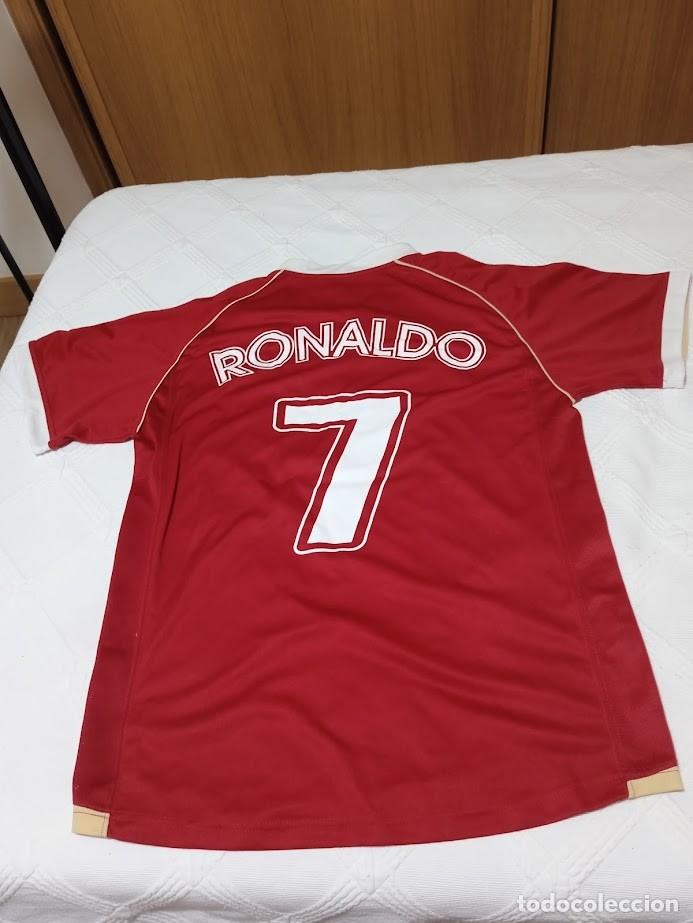 Cristiano Ronaldo y su primera foto con la camiseta del Manchester