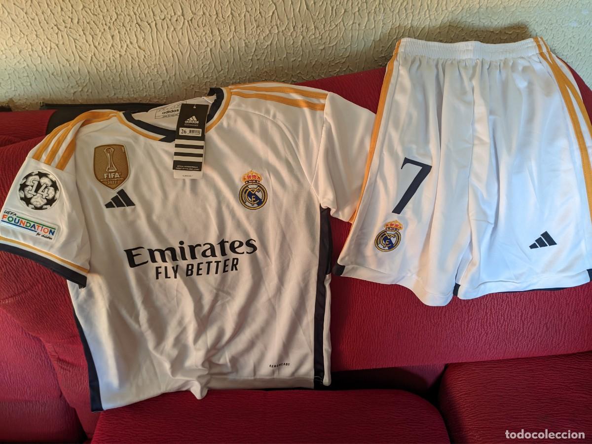 real madrid niño age 7 camiseta futbol - Compra venta en todocoleccion