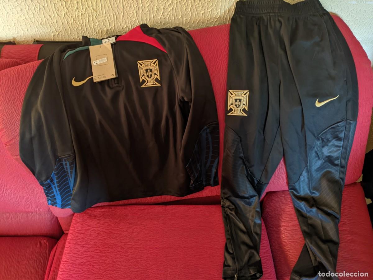 Sports collectibles: LEER ANUNCIO | Camiseta shirt futbol | Talla ni&ntilde;o 8-9 a&ntilde;os | Chandal de la Seleccion de Portugal