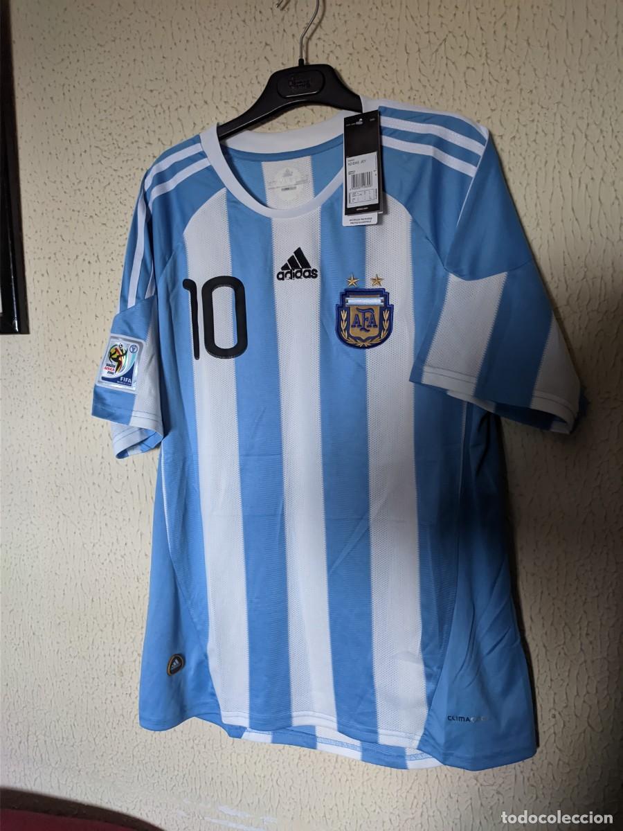 Sports collectibles: LEER ANUNCIO | Camiseta shirt futbol | Talla L | Seleccion de Argentina - 10 Leo Messi