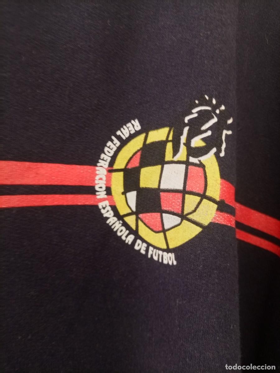 Coleccionismo deportivo: Sudadera azul marino RFEF - Foto 2