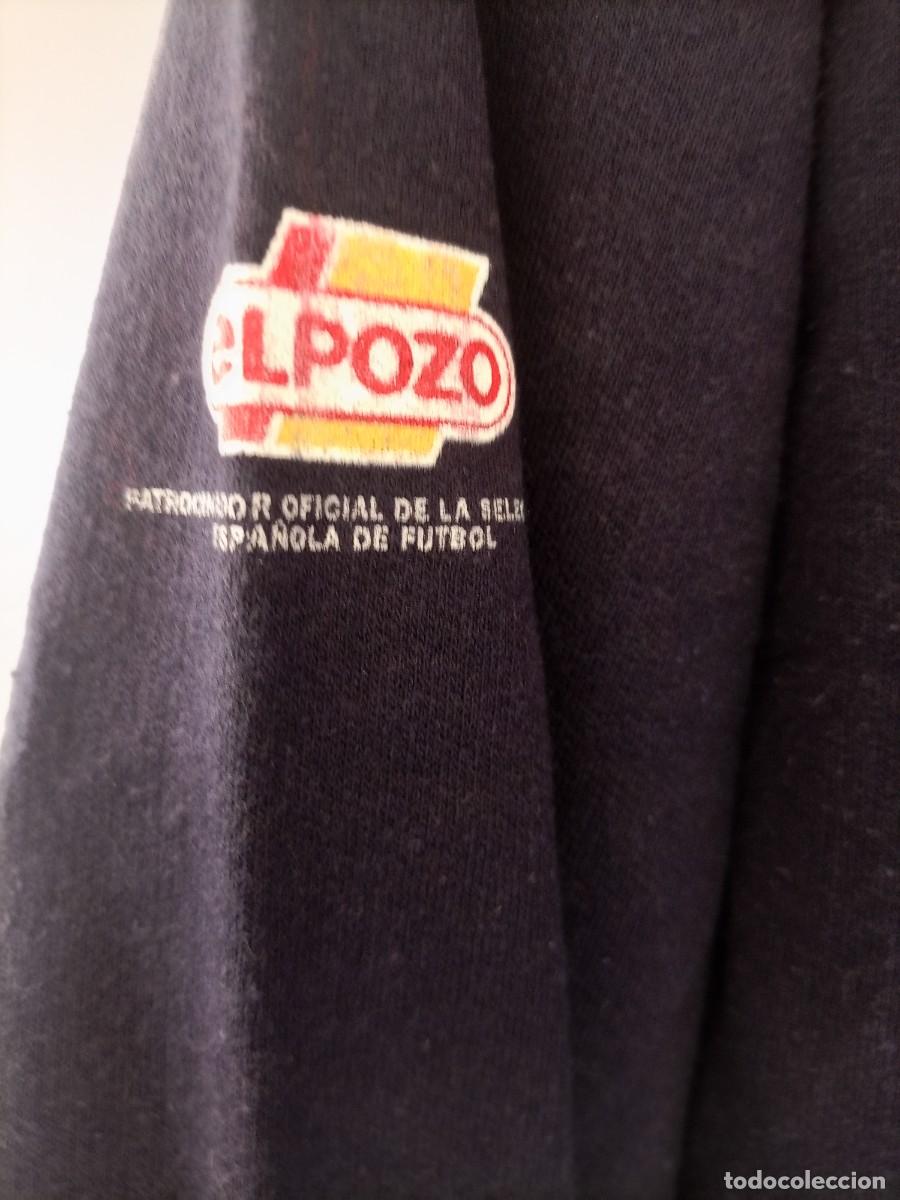Coleccionismo deportivo: Sudadera azul marino RFEF - Foto 5