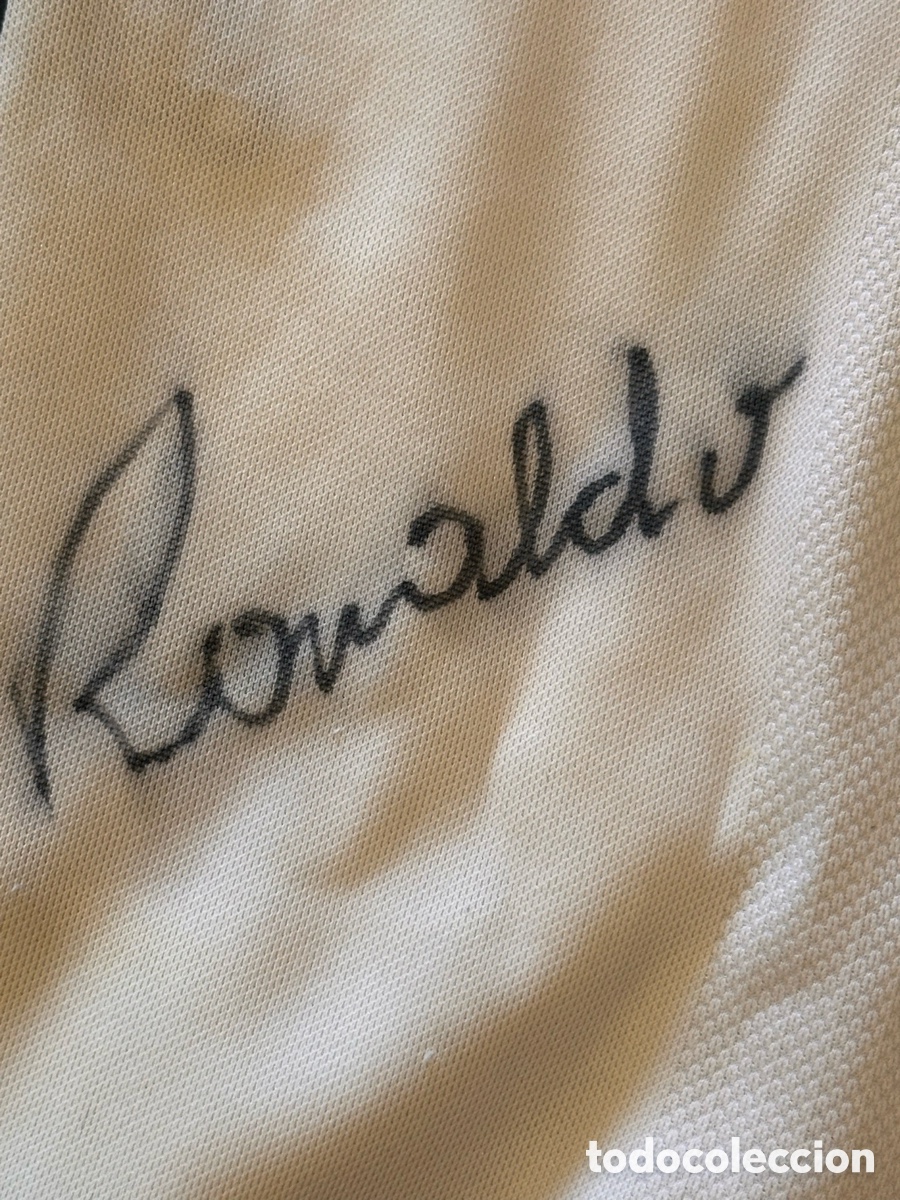 camiseta real madrid original firmada ronaldo n - Buy Football T-Shirts on  todocoleccion