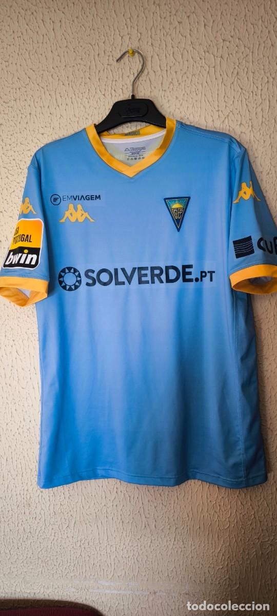 Colecionismo desportivo: Original | camiseta futbol shirt | Talla M | Estoril Praia (Portugal) - 2 Carles Soria - match worn
