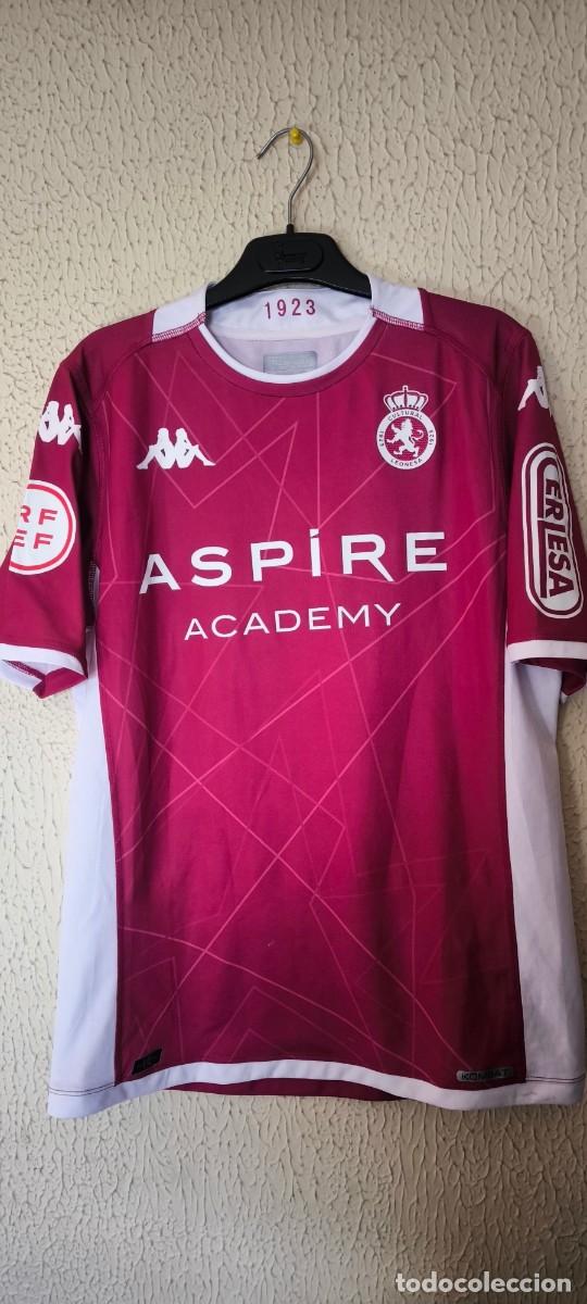 Sports collectibles: Original | camiseta futbol | Talla M | Cultural Leonesa 7 Carlos Calderon - match worn vs Sabadell