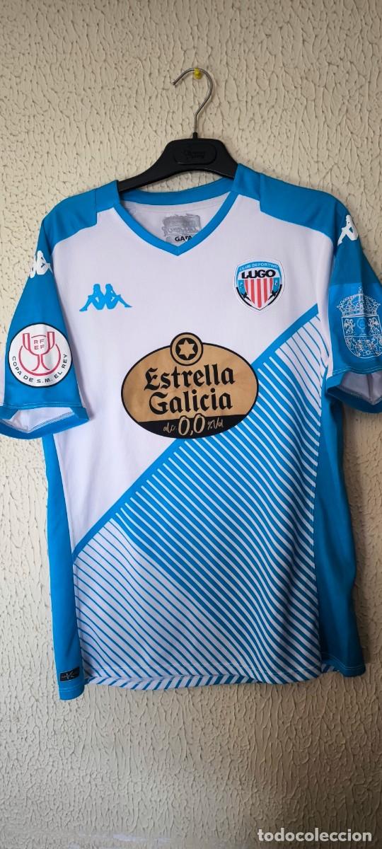Sports collectibles: Original | camiseta futbol shirt | Talla M | CD Lugo - 19 Orest Lebedenko Copa del Rey player issue