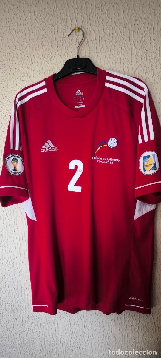 Sports collectibles: Original | camiseta futbol shirt | Talla M | Seleccion de Andorra - dorsal 2 player issue vs Estonia