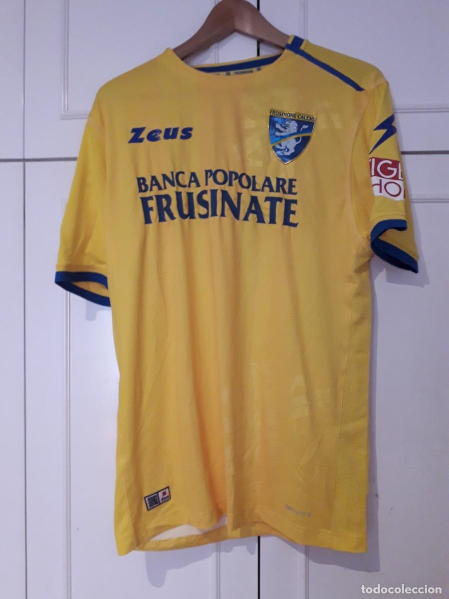 Sports collectibles: Camiseta matchworn Frosinone Calcio Trotta