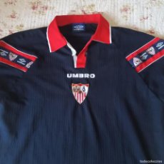 Collezionismo sportivo: SEVILLA FC LIGA 1998. CAMISETA FUTBOL UMBRO SEGUNDA EQUIPACION. TALLA: XL