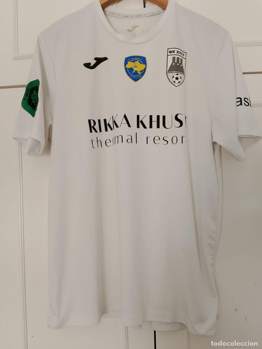 Sports collectibles: Camiseta matchworn FC Khust de Ucrania 2023.
