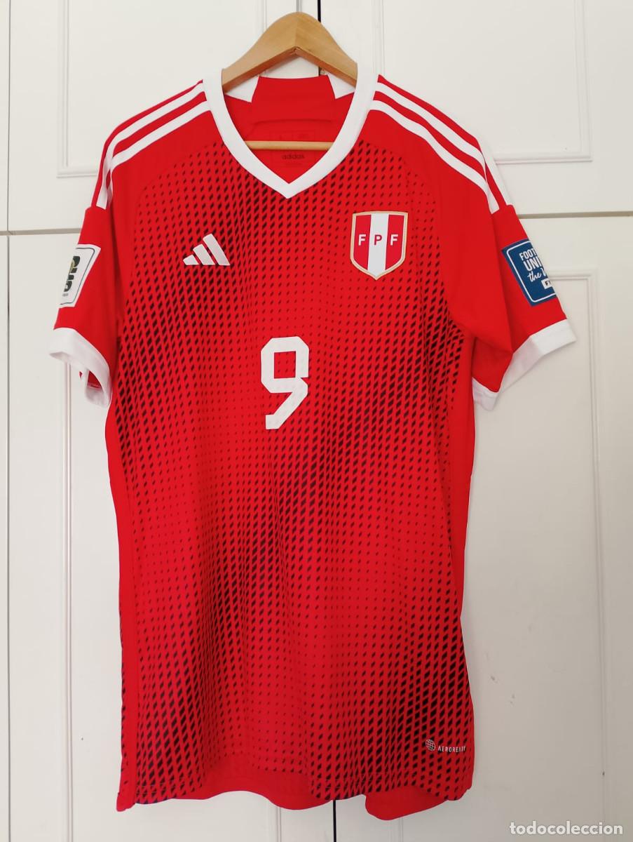 Collezionismo sportivo: Camiseta away match issue Selecci&oacute;n de Per&uacute; 2023 Guerrero