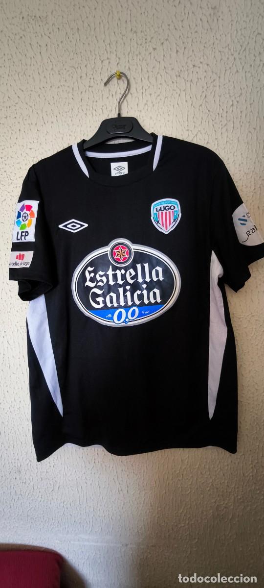 Collezionismo sportivo: Original | Camiseta shirt football futbol | Talla S | CD Lugo - 17 Antonio Guayre - match worn