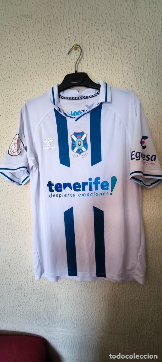Collezionismo sportivo: Original | Camiseta shirt football futbol | Talla S | CD Tenerife 11 Mo Dauda - Copa del Rey player