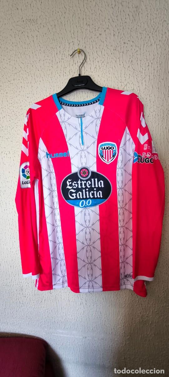 Collezionismo sportivo: Original | Camiseta shirt football futbol | Talla S | CD Lugo - 21 Sergio Gil - match worn