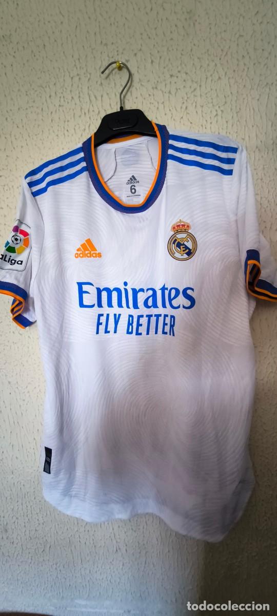 Colecionismo desportivo: Original | Camiseta futbol shirt | Talla 6 - M | Real Madrid CF - 35 Miguel Gutierrez - match worn