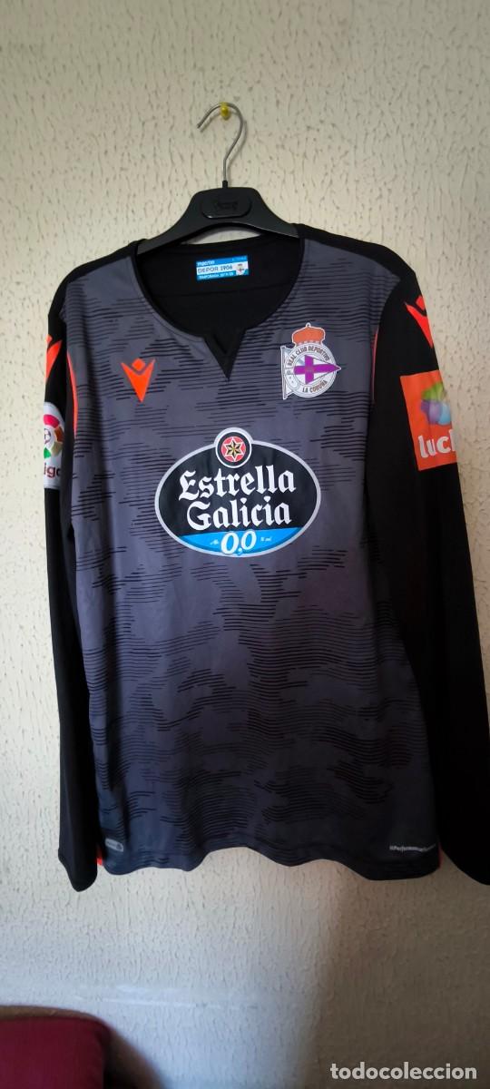 Sports collectibles: Original Camiseta futbol shirt| Talla L | Deportivo de la Coru&ntilde;a 13 Aleksandar Jovanovic issue worn