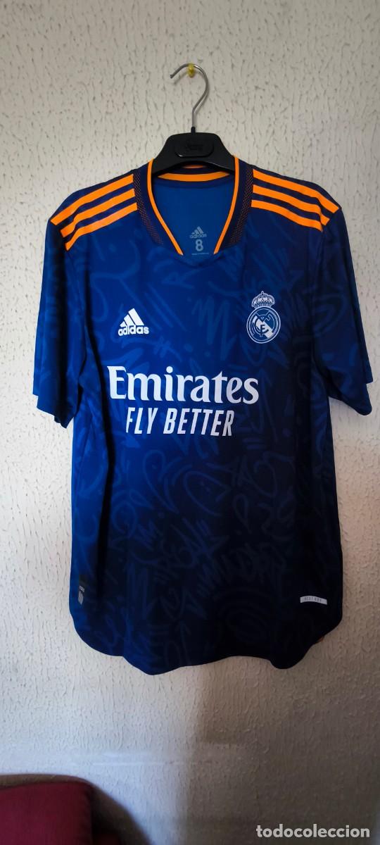 Sports collectibles: Original | Camiseta futbol football shirt | Talla 8 player - L | Real Madrid CF dorsal 10 match worn