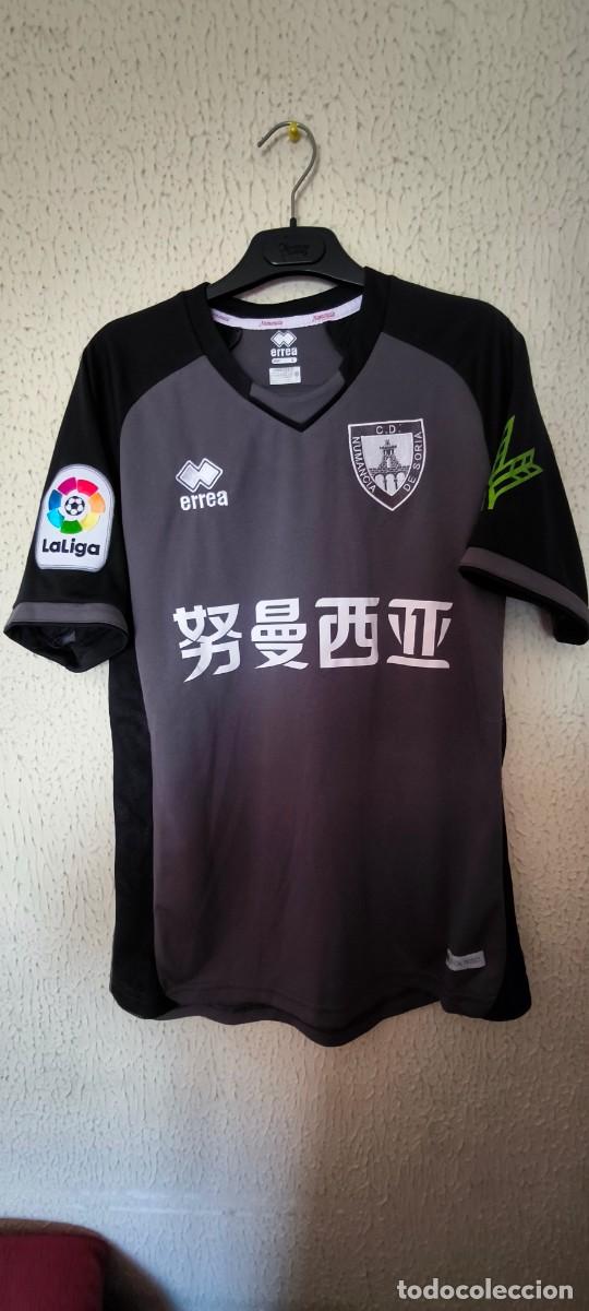 Sports collectibles: Original | Camiseta futbol shirt | Talla L | CD Numancia - 13 Dani Barrio - match worn