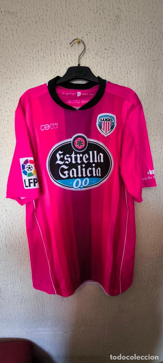 Sports collectibles: Original | Camiseta futbol shirt | Talla L | CD Lugo - 25 Jon Ander Serantes match worn pretemporada
