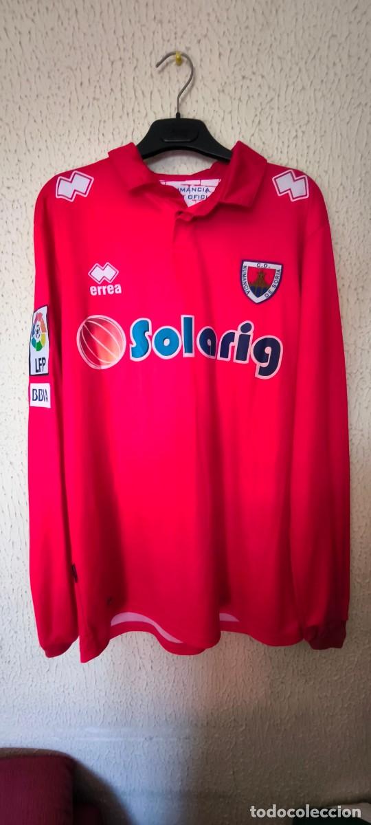 Sports collectibles: Original | Camiseta futbol shirt football | Talla XL | CD Numancia - 12 Leandro Cabrera - match worn