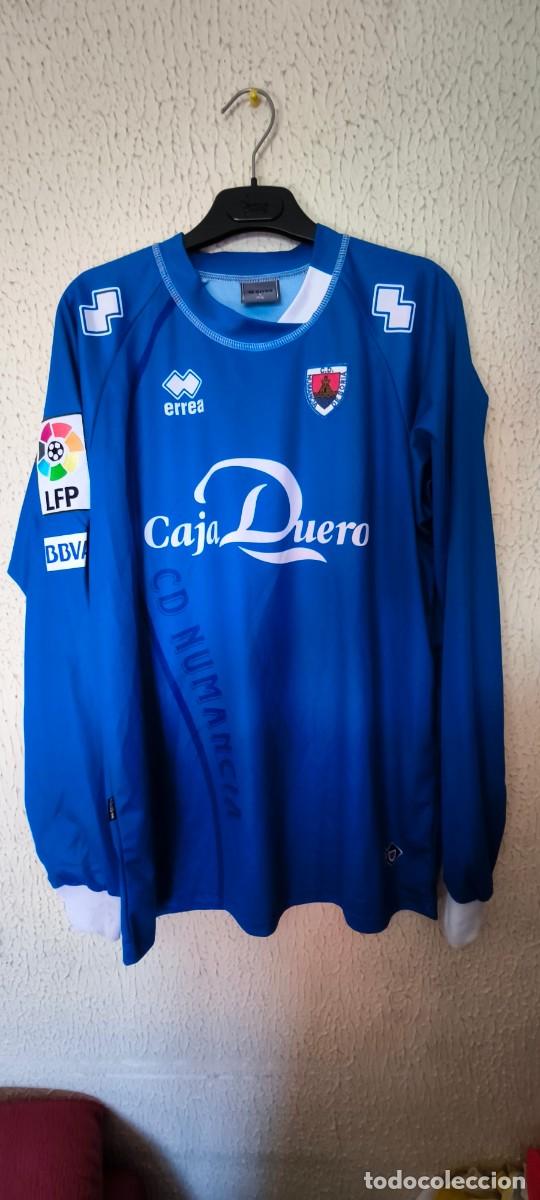 Sports collectibles: Original | Camiseta futbol shirt football | Talla XL | CD Numancia - 19 Nano - match worn