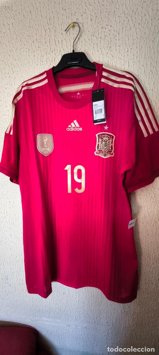 Colecionismo desportivo: Original y Nueva | Camiseta Futbol | Talla 10 player - XL | Seleccion de Espa&ntilde;a - 19 Diego Costa