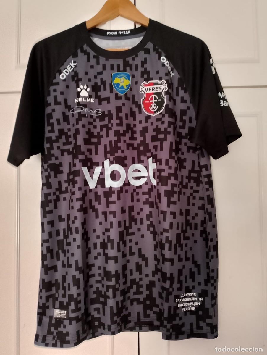 Sports collectibles: Camiseta matchworn FC Veres Rivne de Ucrania 2024