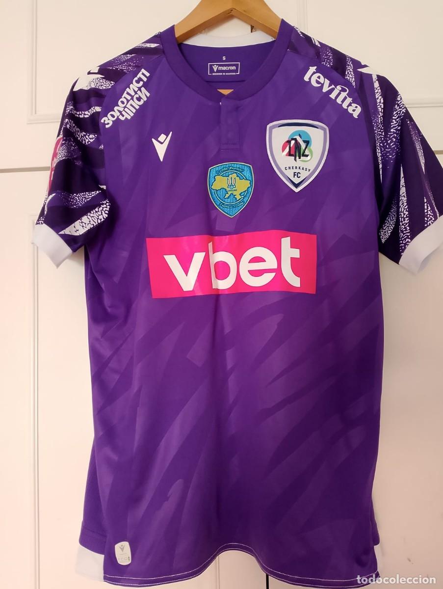 Sports collectibles: Camiseta away matchworn LNZ Cherkassy de Ucrania 2024