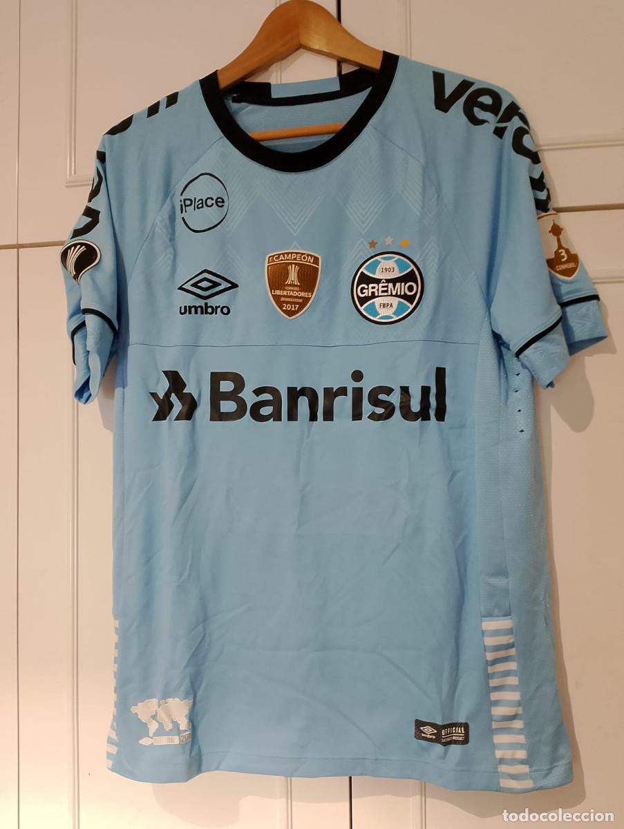 Collezionismo sportivo: Camiseta casa matchworn Gremio Porto Alegre Brasil Andr&eacute;