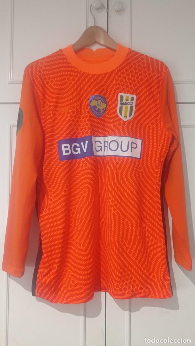 Collezionismo sportivo: Camiseta casa matchworn FC Polissya Zhitomir de Ucrania 2024