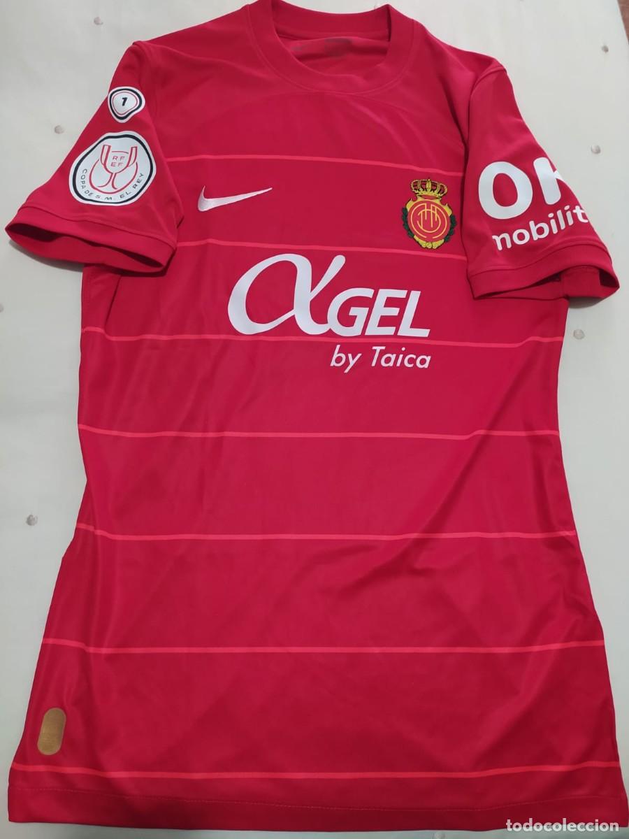Collezionismo sportivo: Camiseta away matchworn RCD Mallorca Copa del Rey 2024 Lato