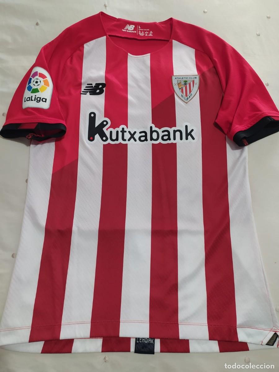 Collezionismo sportivo: Camiseta casa matchworn Athletic Bilbao 2021 I&ntilde;igo Mart&iacute;nez