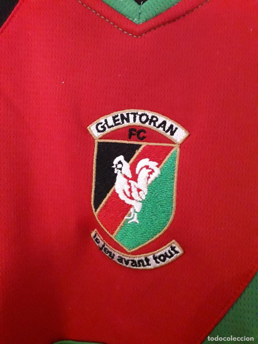 Collezionismo sportivo: Camiseta vintage Glentoran FC Irlanda
