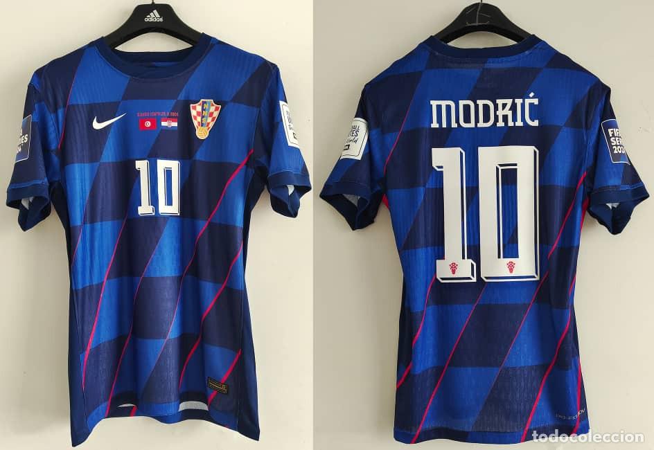 Collezionismo sportivo: Camiseta away Selecci&oacute;n de Croacia 2024 Modric