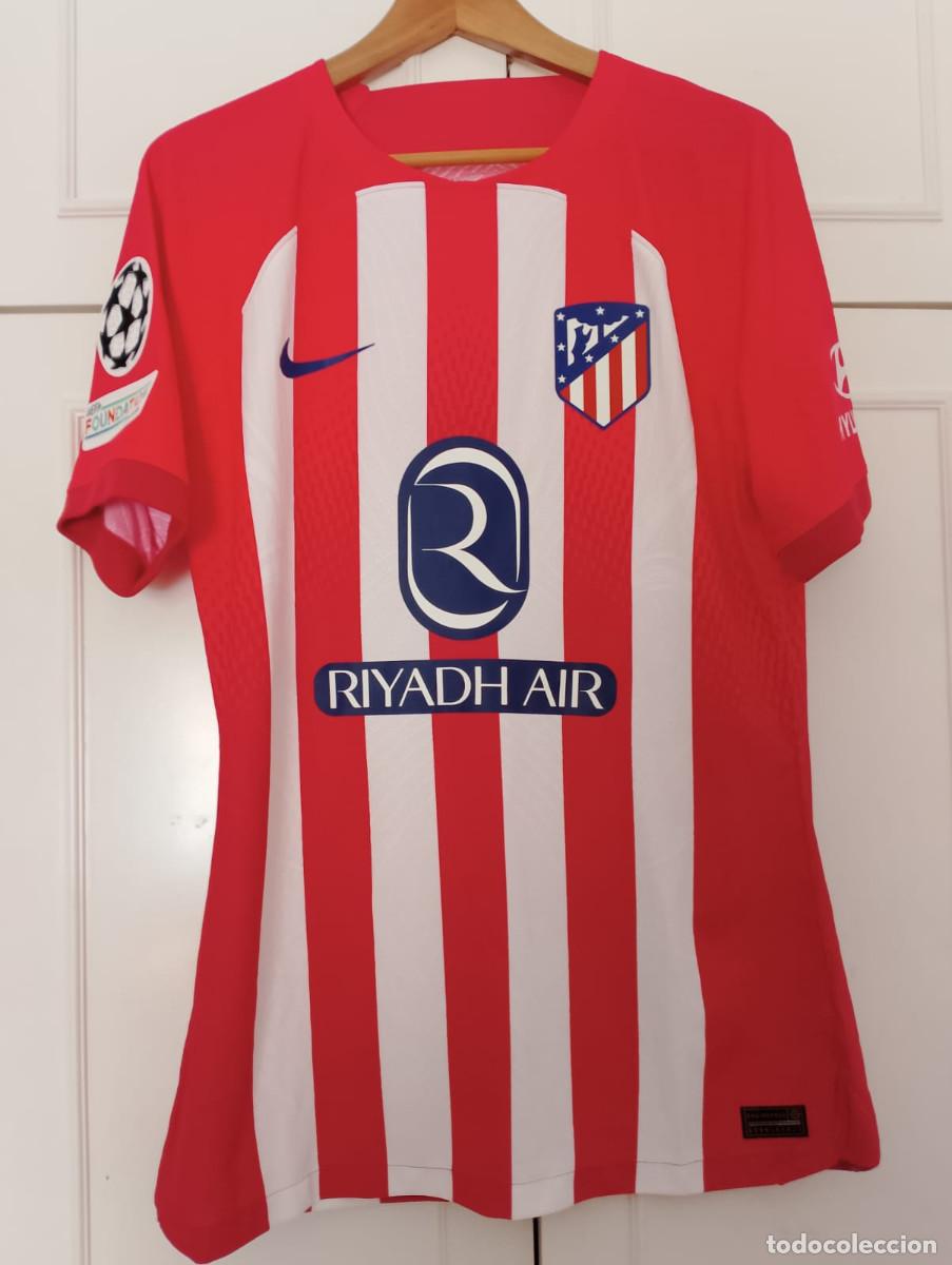 Collezionismo sportivo: Camiseta casa matchworn Atl&eacute;tico Madrid Champions 2024