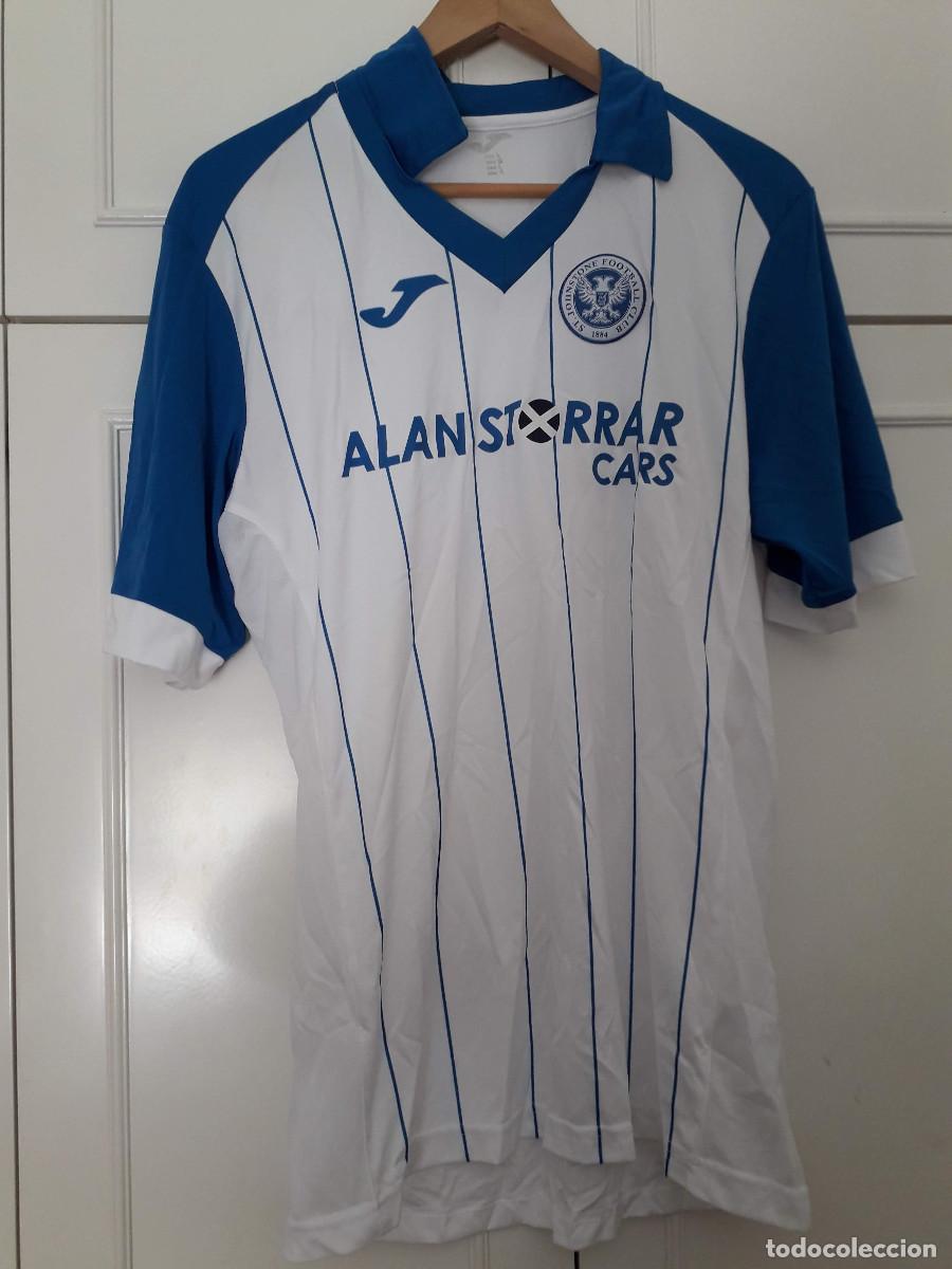 Collezionismo sportivo: Camiseta away oficial Saint Johnstone FC Escocia