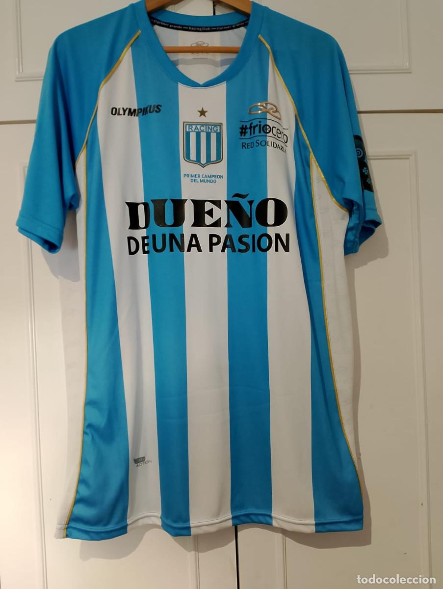 Coleccionismo deportivo: Camiseta matchworn R&aacute;cing Avellaneda Argentina