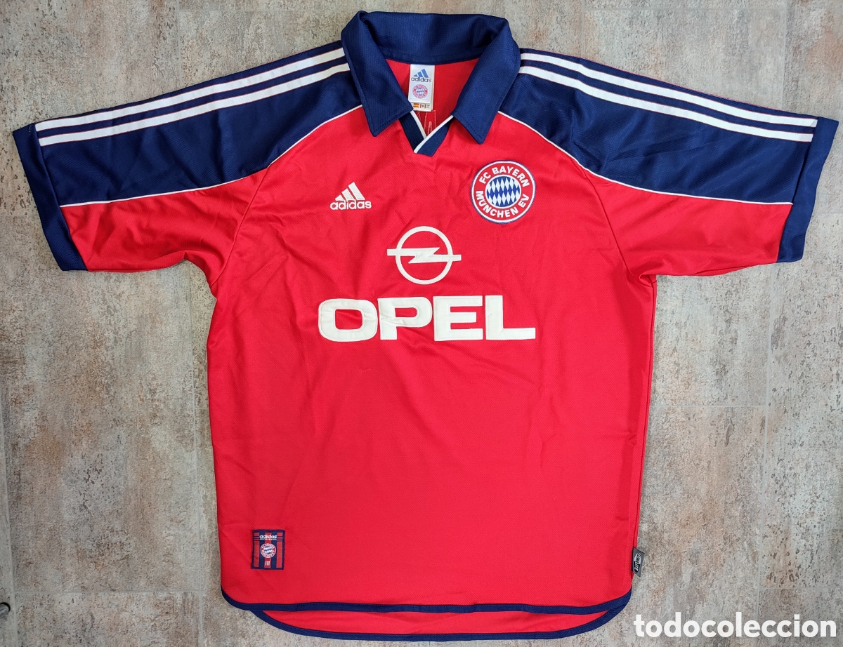 Sports collectibles: Camiseta Bayern M&uacute;nich Adidas 99-00 L