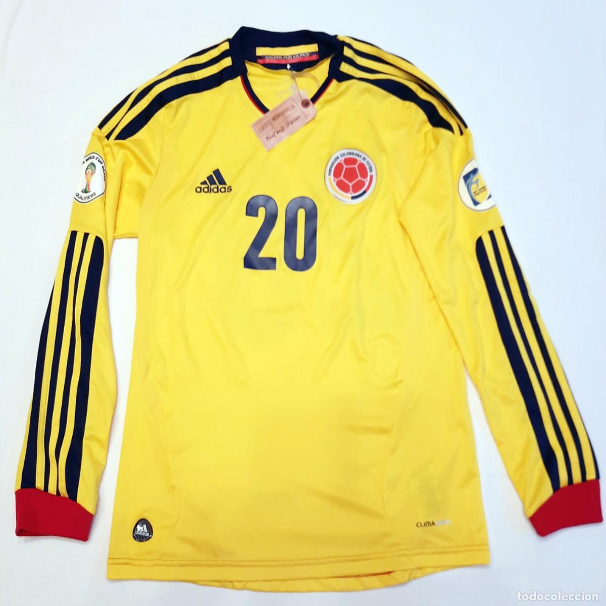 Collezionismo sportivo: Camiseta Selecci&oacute;n Colombia - Match Worn - Macnelly Torres