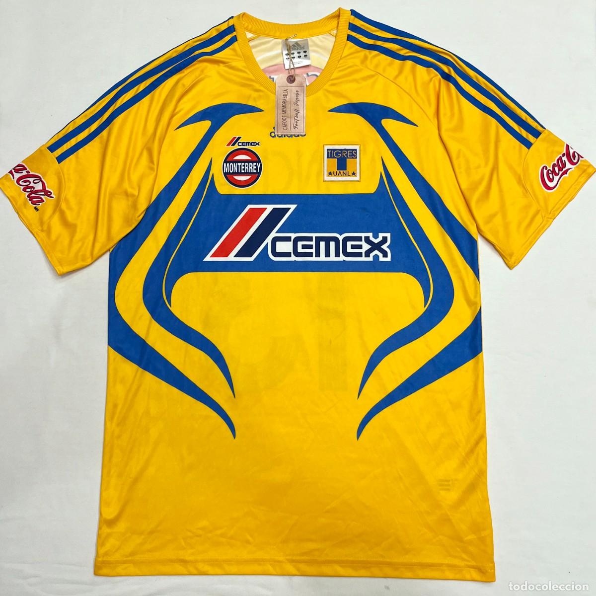 Coleccionismo deportivo: Camiseta Tigres UANL M&eacute;xico - 2007/08 - Sancho