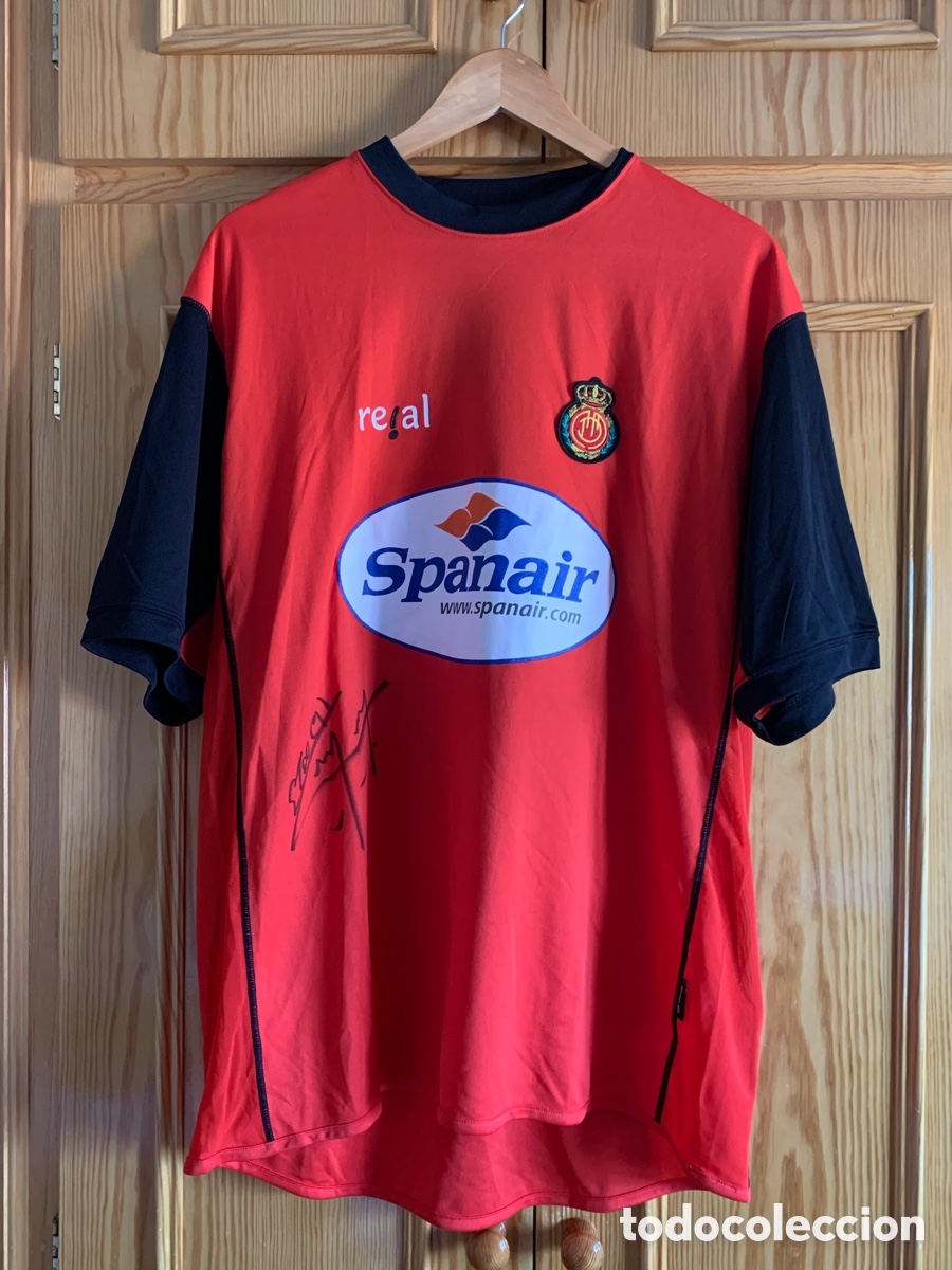Colecionismo desportivo: Camiseta RCD Mallorca 03/04 firmada Samuel Eto&rsquo;o
