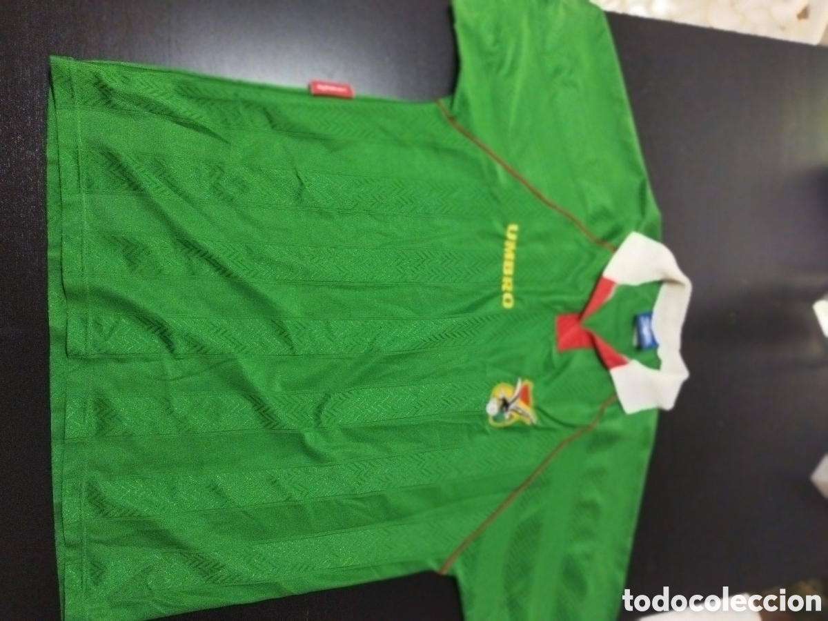 Colecionismo desportivo: Camiseta Bolivia a&ntilde;os 90