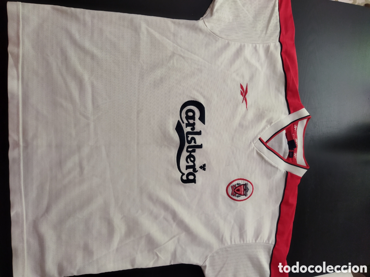 Coleccionismo deportivo: Camiseta Liverpool vintage