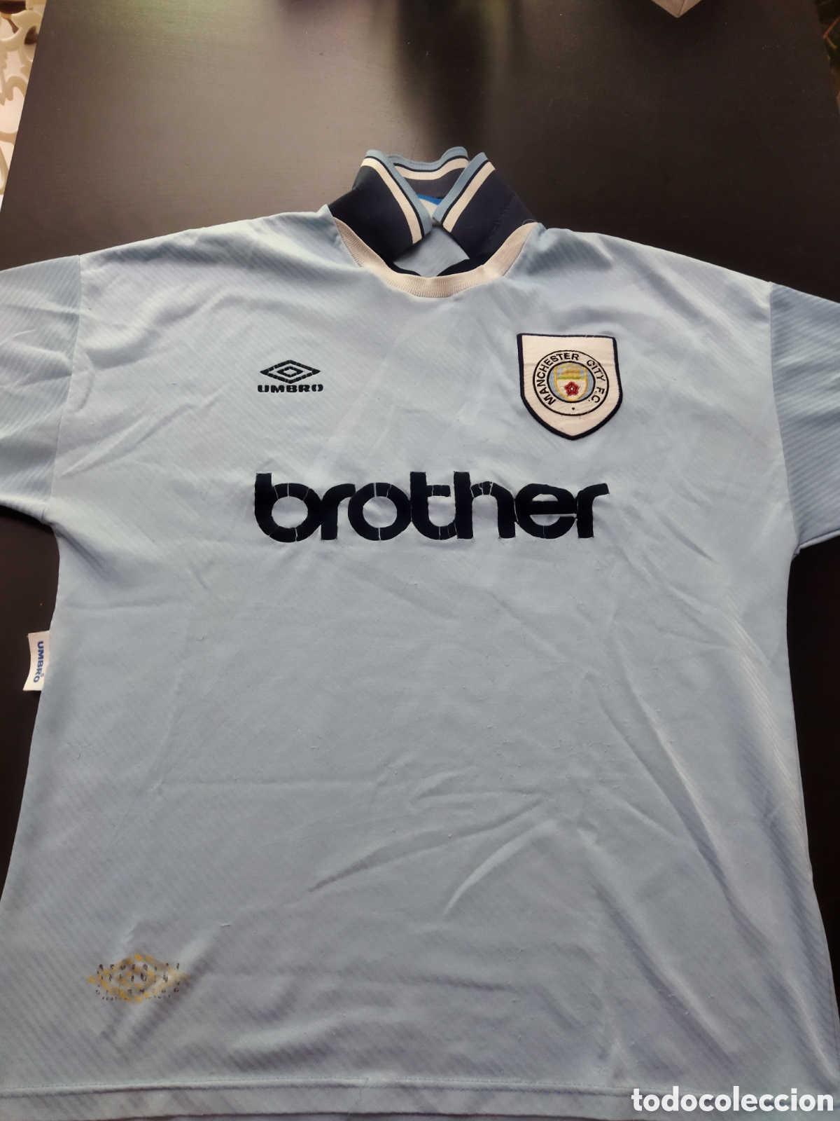 Coleccionismo deportivo: Camiseta Manchester City