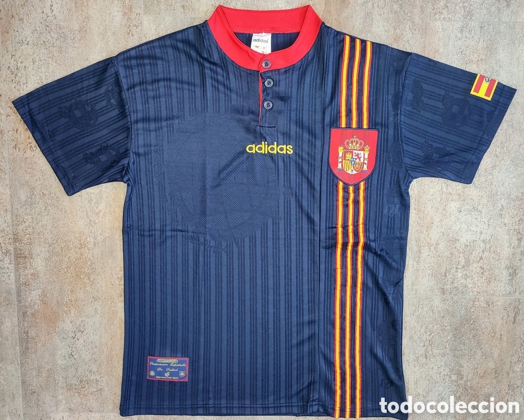 Coleccionismo deportivo: Camiseta Selecci&oacute;n Espa&ntilde;ola Eurocopa 1996