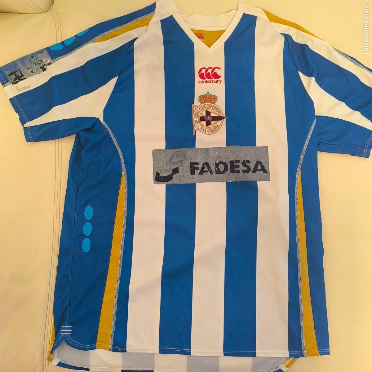 Sports collectibles: 2007-08 R.C. DEPORTIVO LA CORU&Ntilde;A 1a talla L