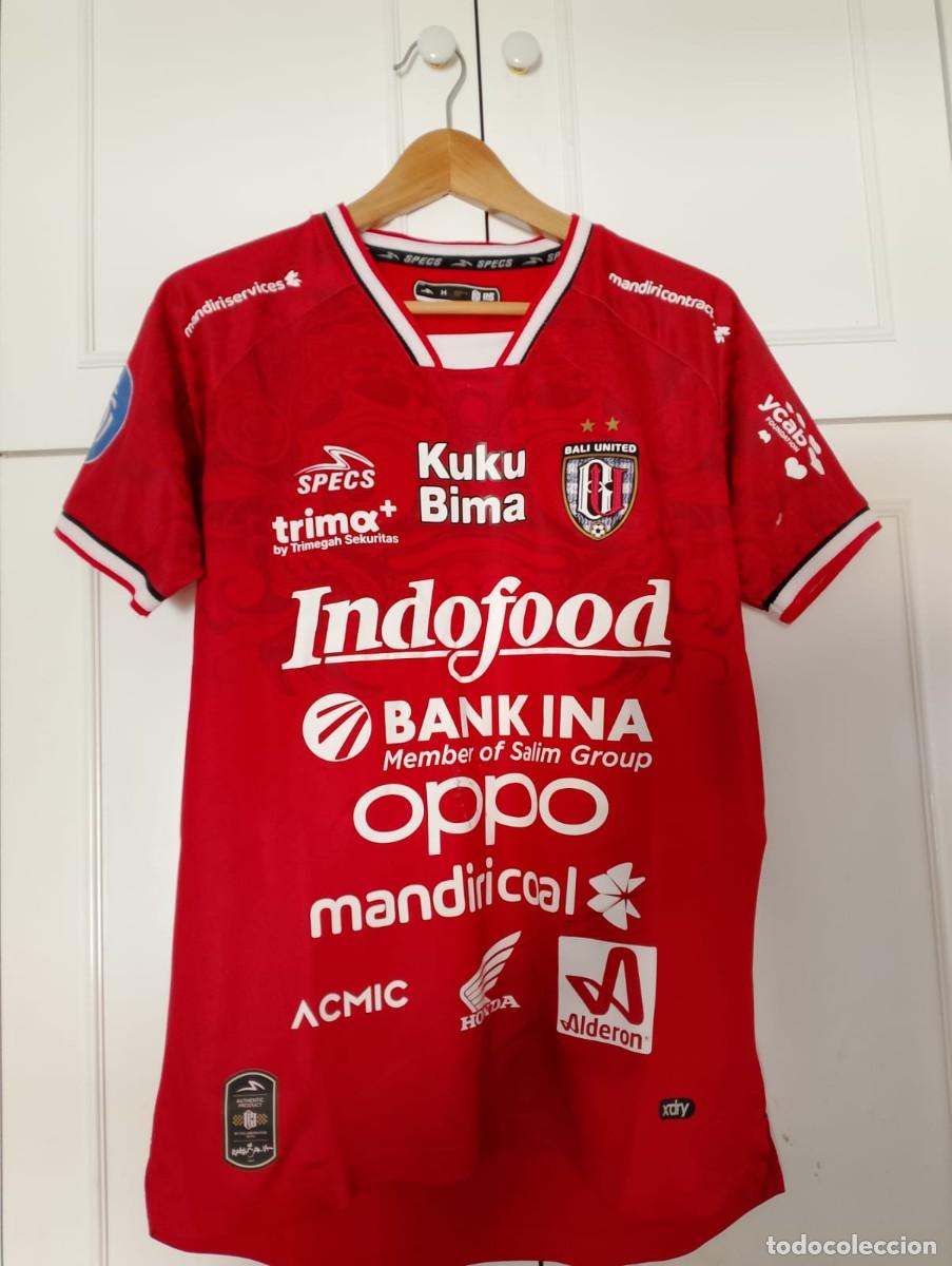 Coleccionismo deportivo: Camiseta matchworn FC Bali de Indonesia