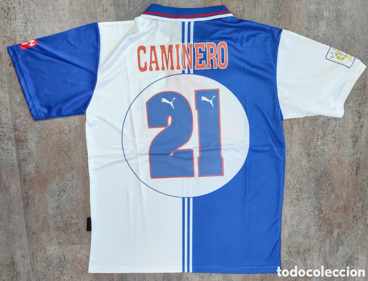 camiseta caminero atlético madrid 1996-1997 - Buy Football T-Shirts on todocoleccion