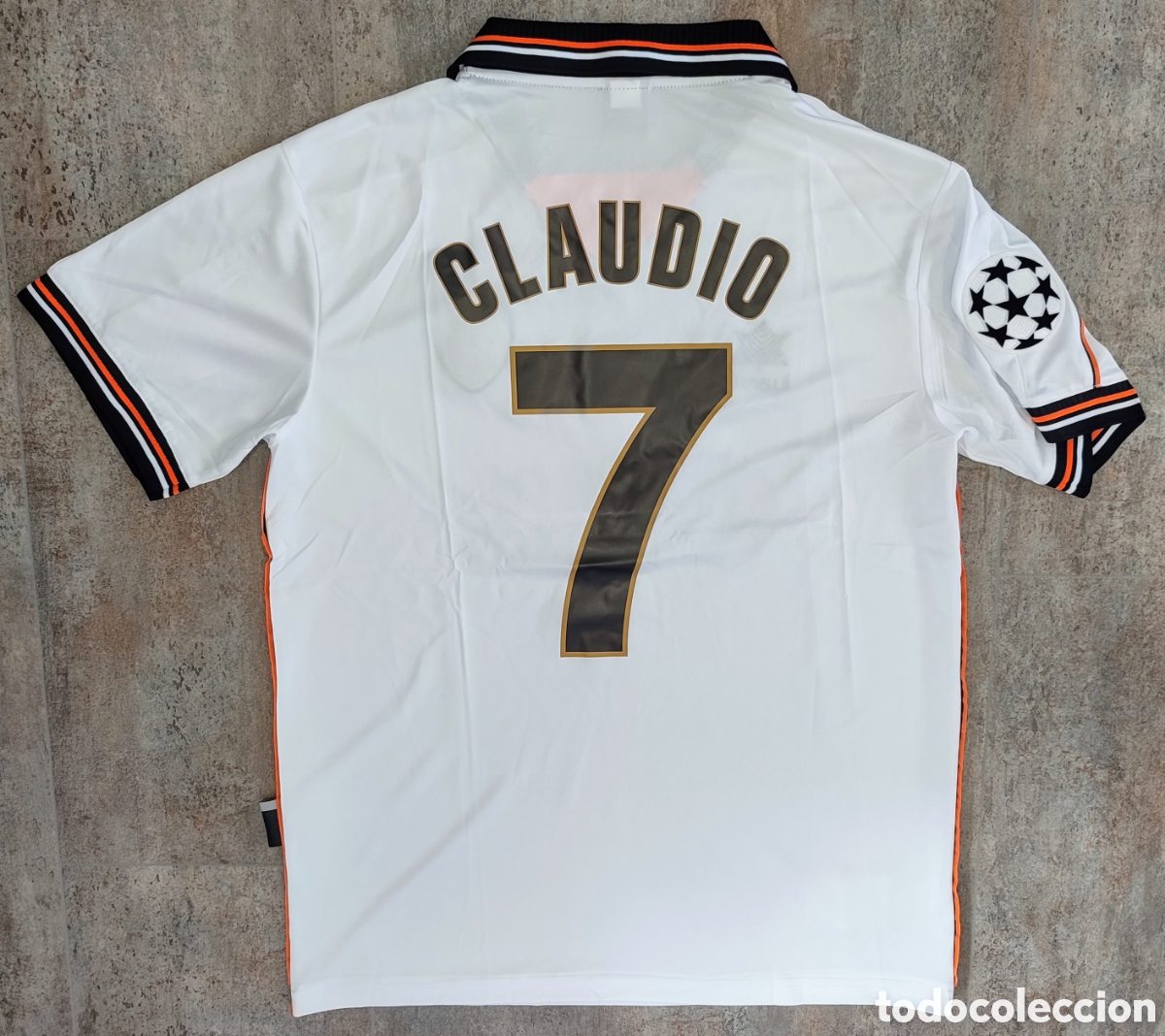 Colecionismo desportivo: Camiseta Piojo L&oacute;pez Valencia 1999-2000
