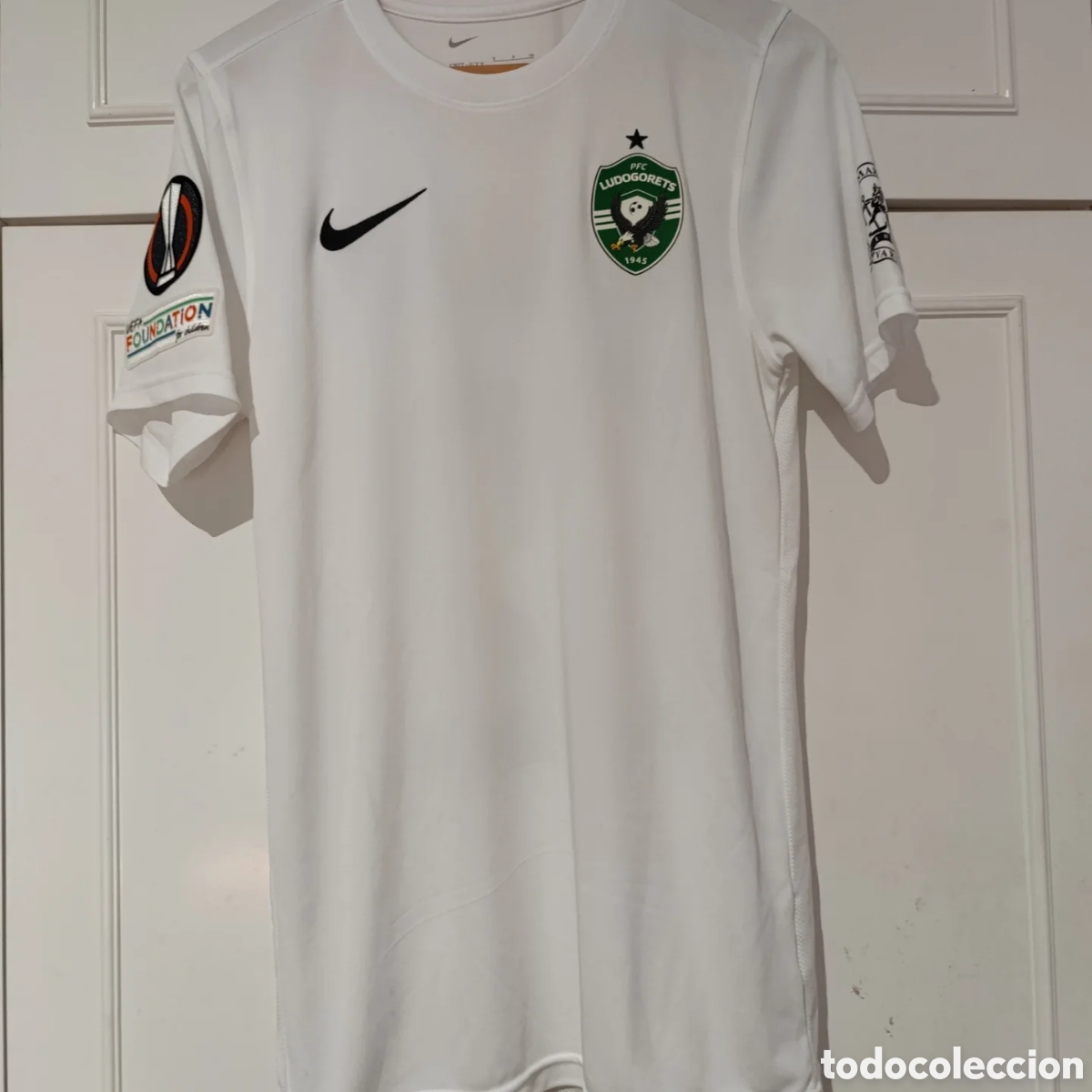 Colecionismo desportivo: Camiseta matchworn FC Ludogorets de Bulgaria